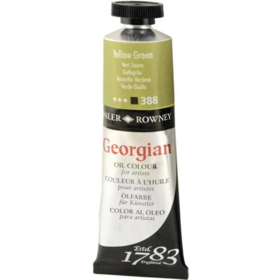 Daler Rowney Georgian Yağlı Boya Goc 38 Ml Yellow Green