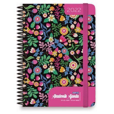 Gıpta 460-Shk 17x24 Sert Kapak Haftalık Akademik Ajanda