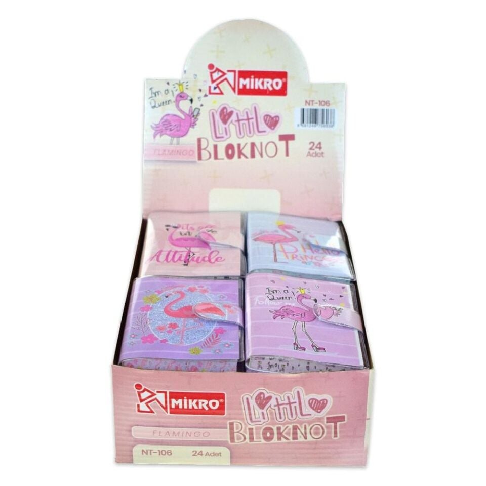 Mikro Nt-106-24 Flamingo Not Defteri