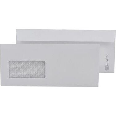 Oyal Diplomat Zarf Pencereli 10x24 Beyaz 110 Gr 500 Lü