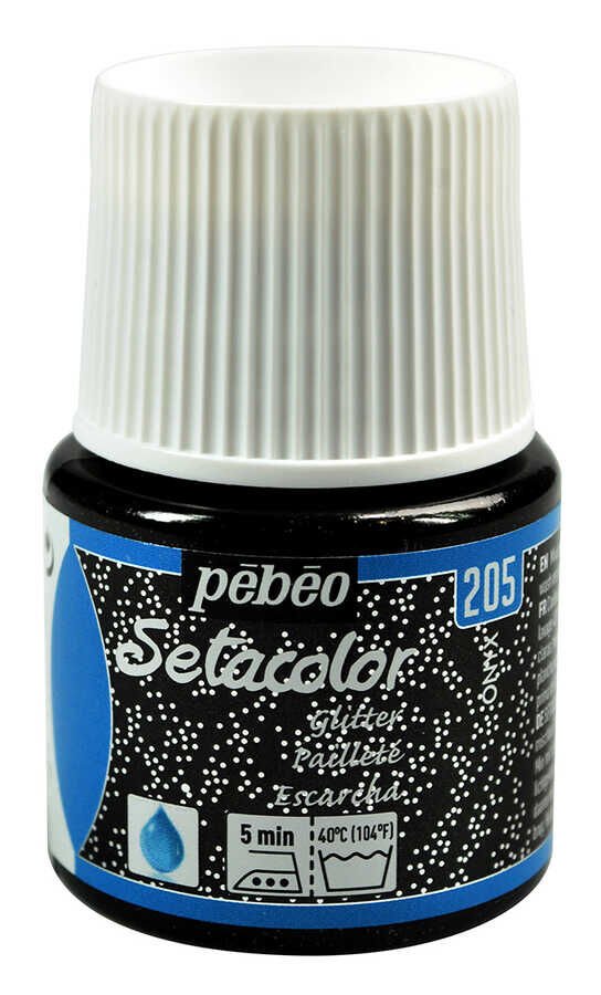 Pebeo Setacolor Glıtter 45 Ml Şişe Onyx