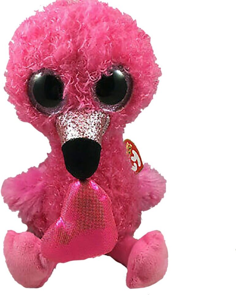 Dainty Flamingo With Heart Reg 