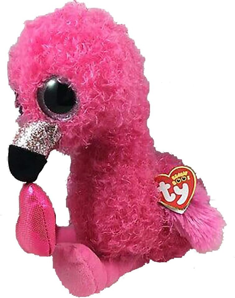 Dainty Flamingo With Heart Reg 