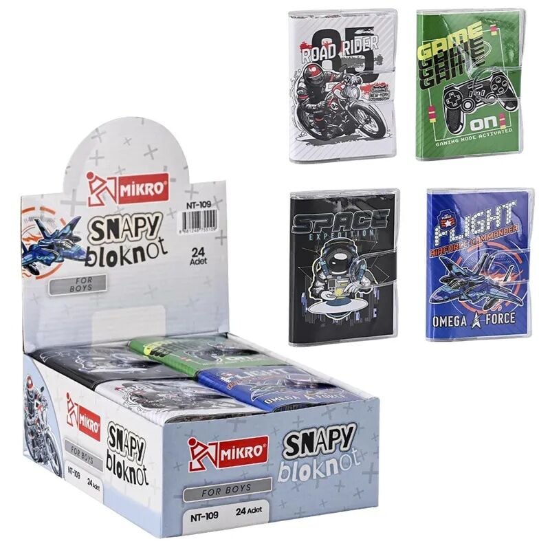 Mikro Nt-109-24 For Boys Not Defteri