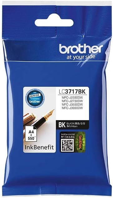 Brother Lc-3717 Bk Siyah Kartuş