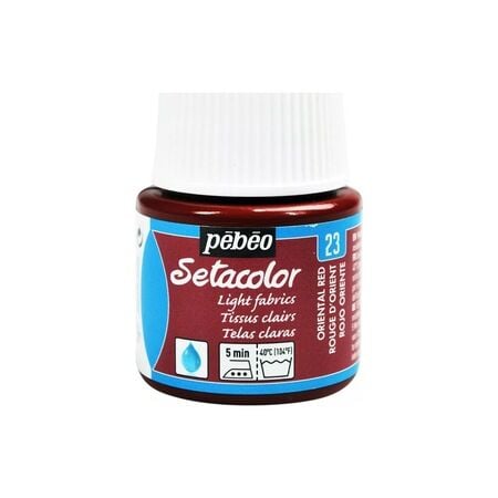 Pebeo Setacolor Transparan 45 Ml Şişe Rouge D'Orient