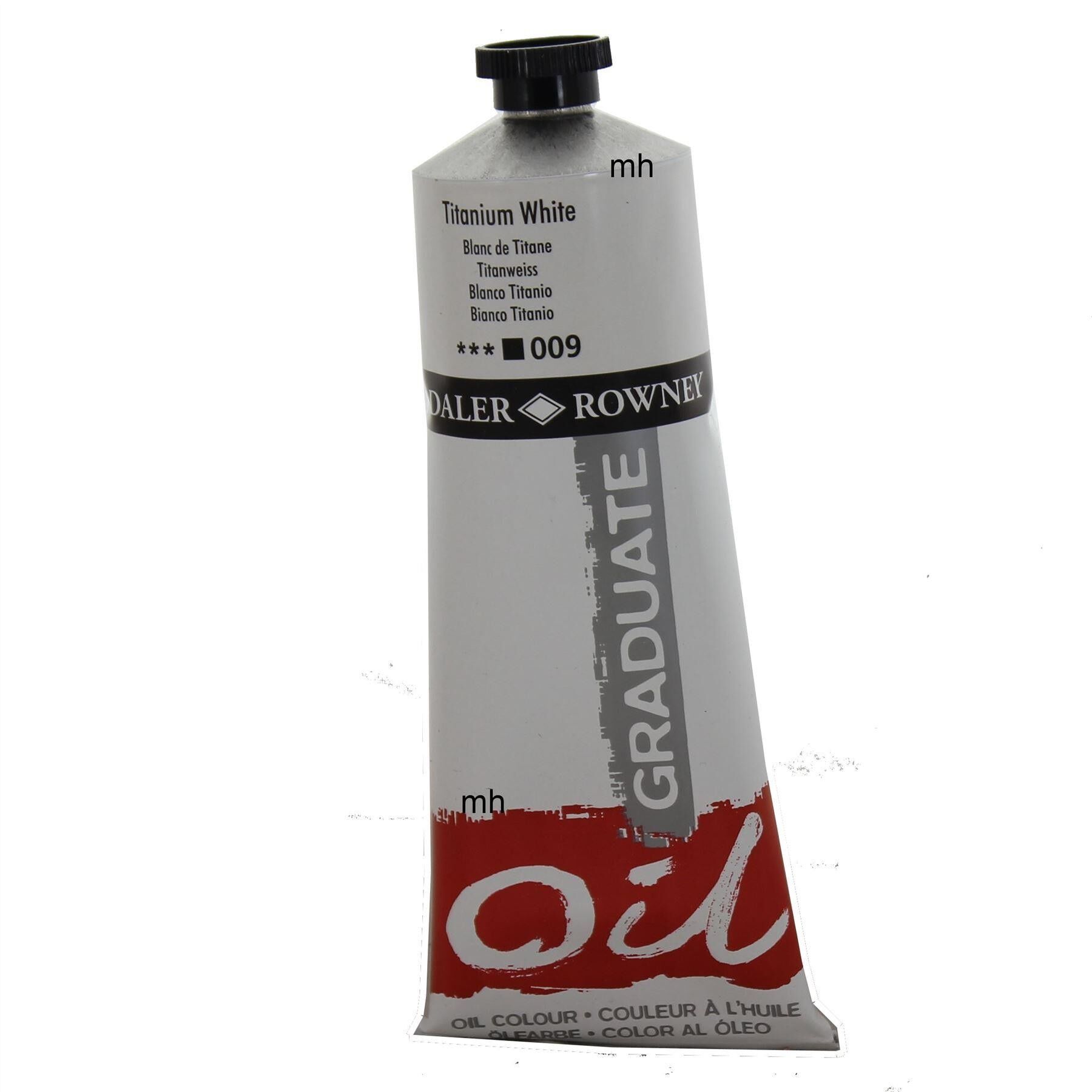 Daler Rowney Graduate Yağlı Boya Grad Oil 200 Ml Titanium White