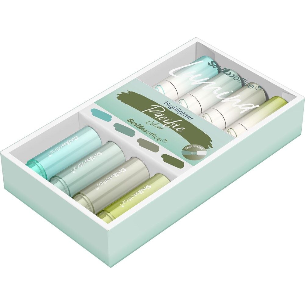 Lumina Fosforlu Kalem Pacıfıc 4 Lü