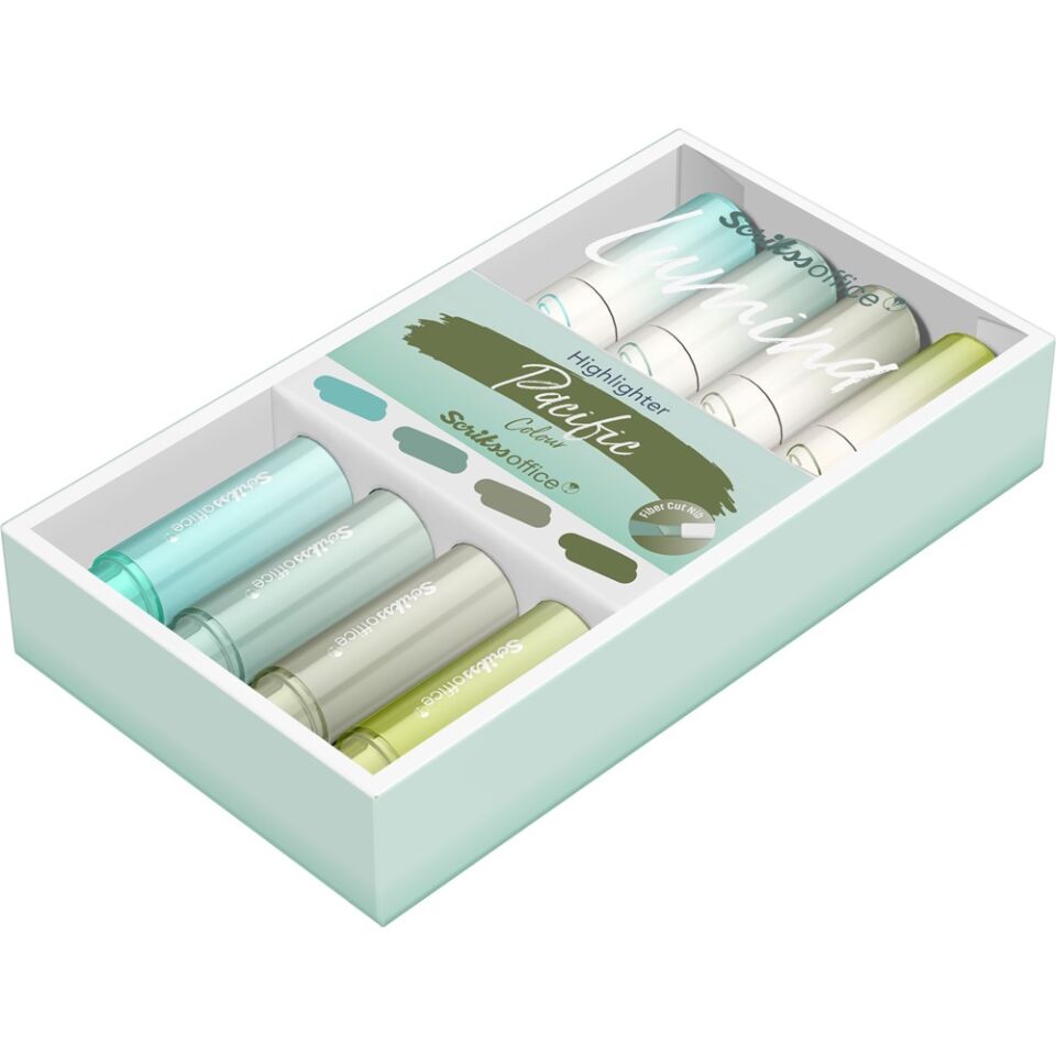 Lumina Fosforlu Kalem Pacıfıc 4 Lü