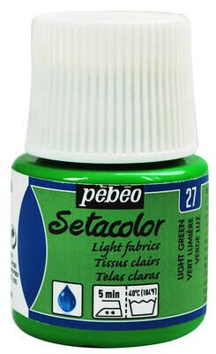 Pebeo Setacolor Transparan 45 Ml Şişe Vert Lumiere