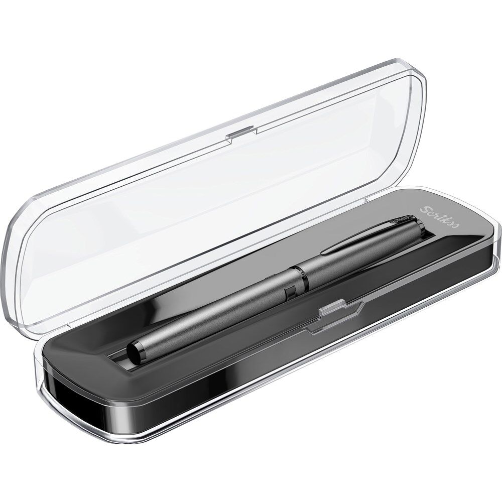 Scrikss 78M Roller Kalem Mat Gri Kristal Kutu