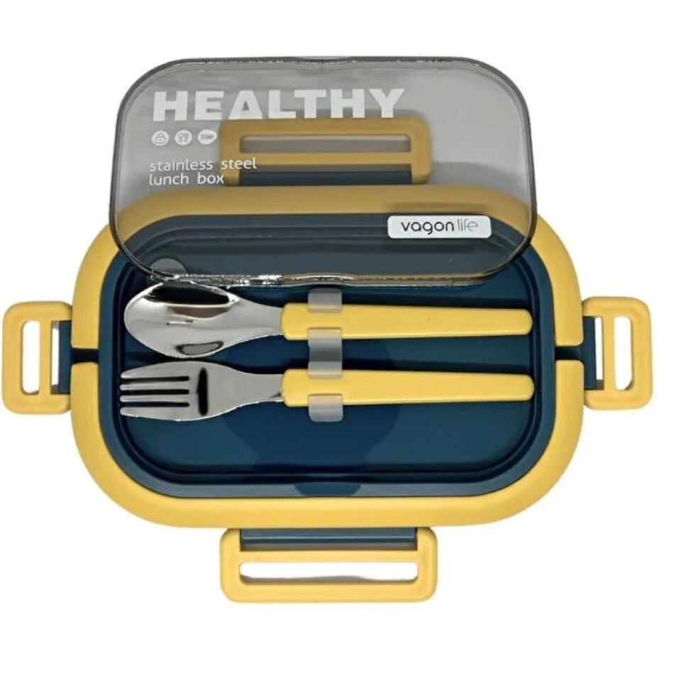 Vagonlife 1330 Ml Lunch Box Çelik