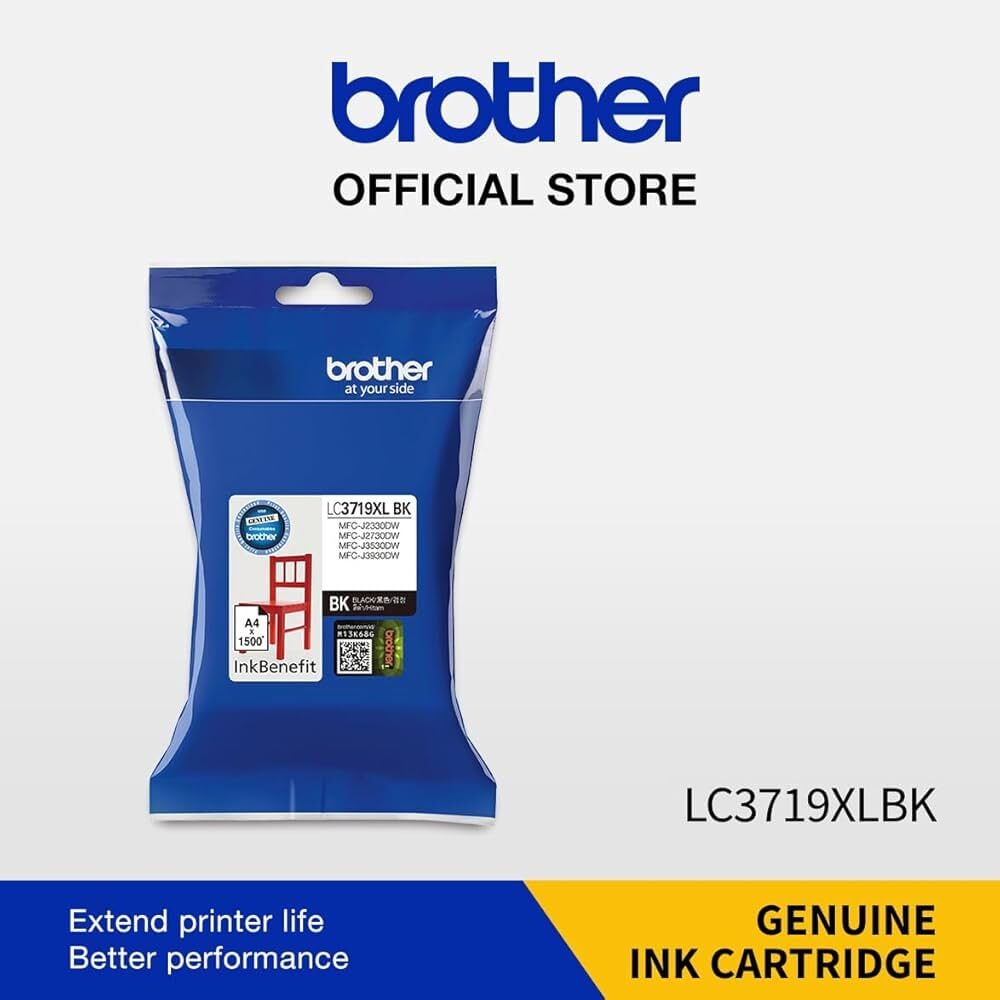 Brother Lc-3719 Xl Bk Siyah 3 K Kartuş