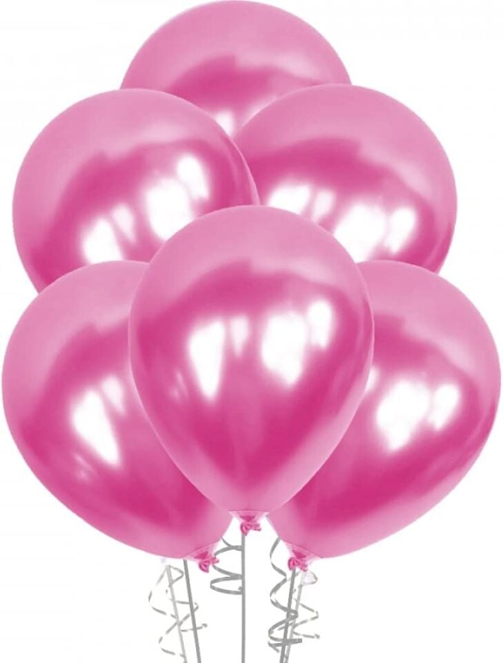Gemar Balon Metalik Pembe 11'' 100 Lü Paket