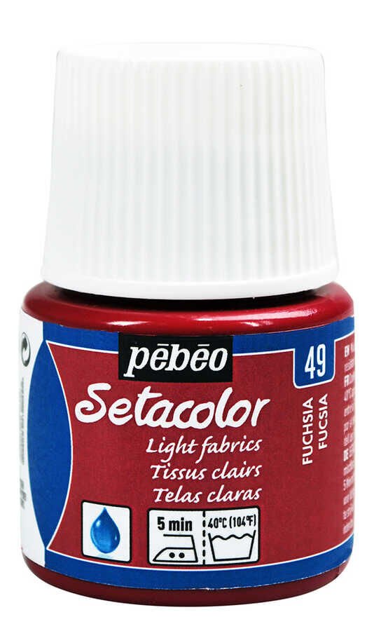 Pebeo Setacolor Transparan 45 Ml Şişe Fuchsia