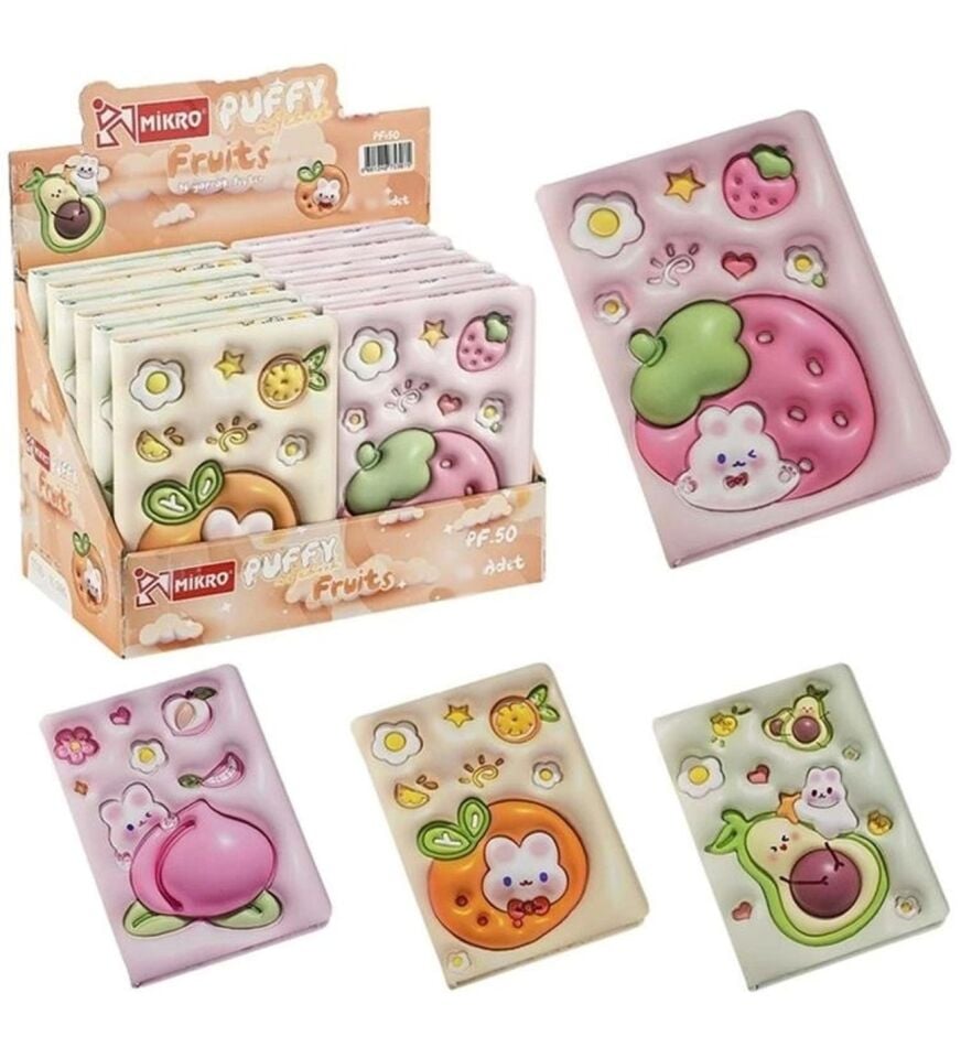 Mikro Puffy Pf-50 Fruits Not Defteri