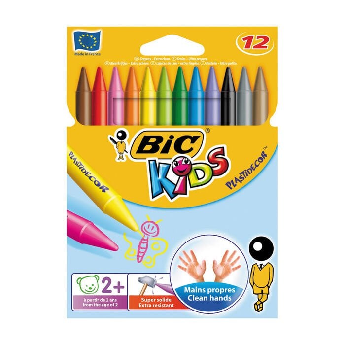 Bic Silinebilir Pastel 12 Renk