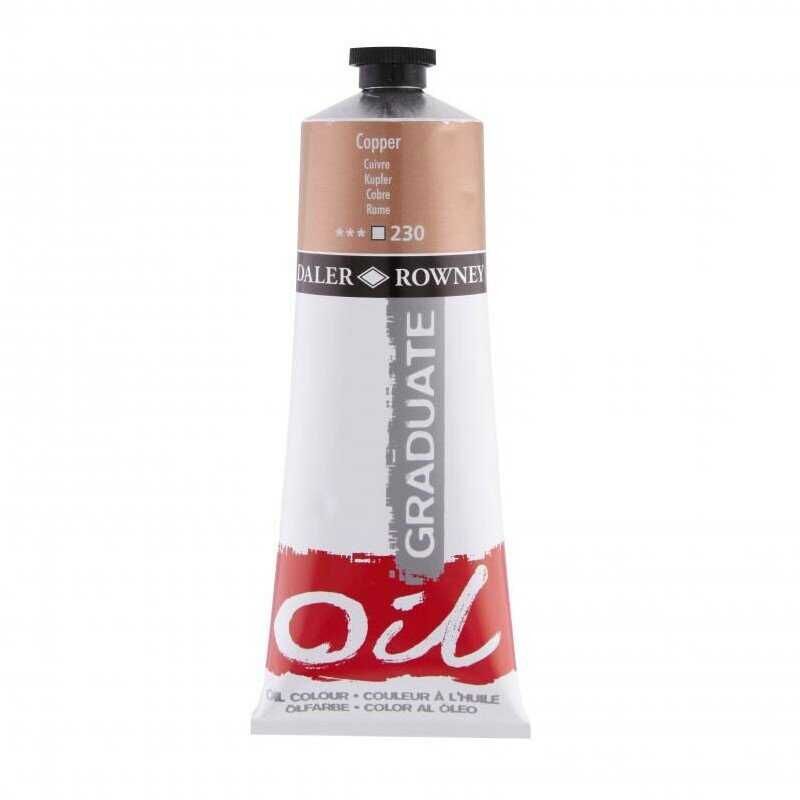 Daler Rowney Graduate Yağlı Boya Grad Oil 200 Ml Copper