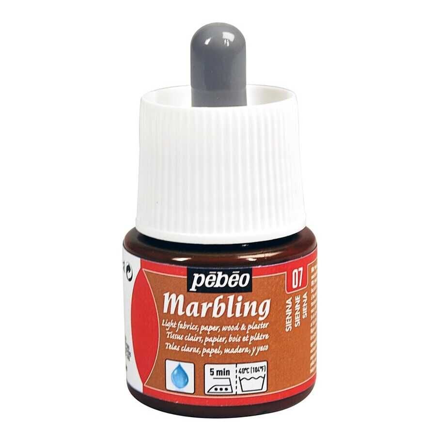 Pebeo Marblıng Ebru Boya 45 Ml Şişe Sienna