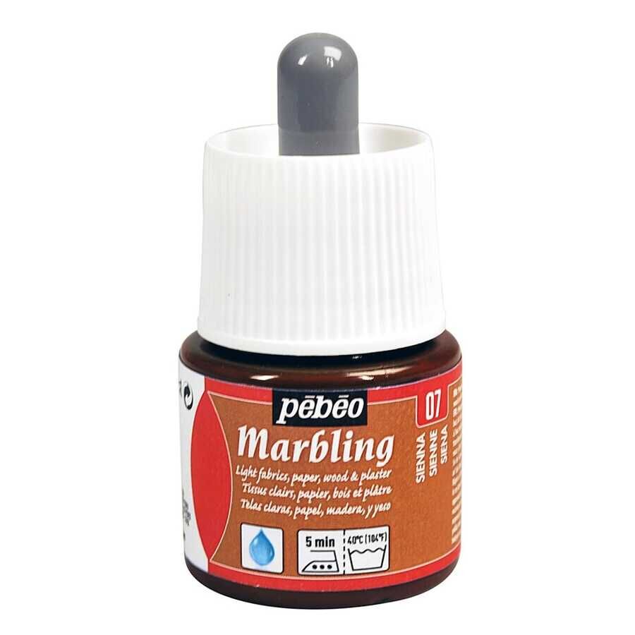 Pebeo Marblıng Ebru Boya 45 Ml Şişe Sienna