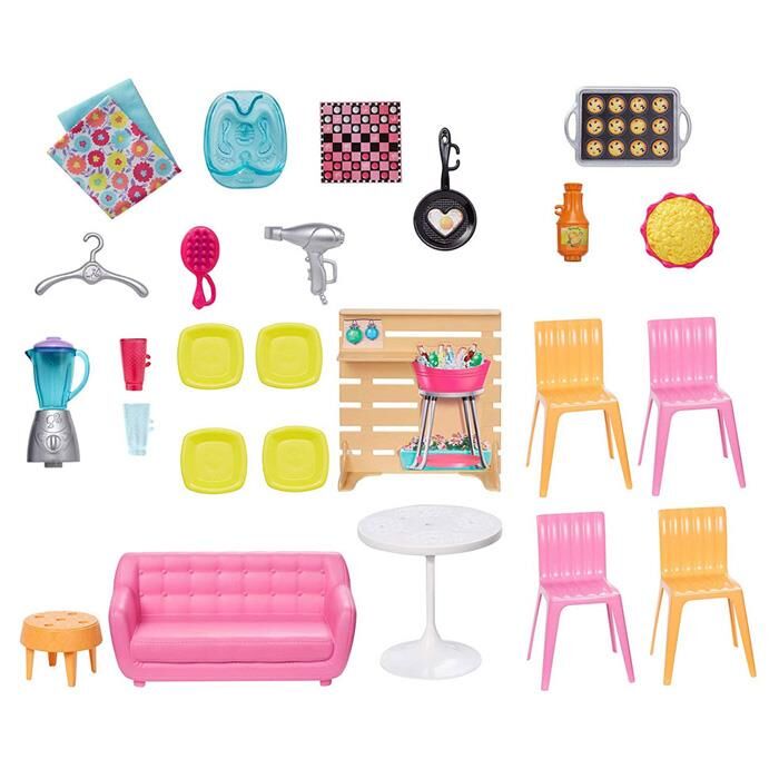 Mattel Barbie'Nin Malibu Evi