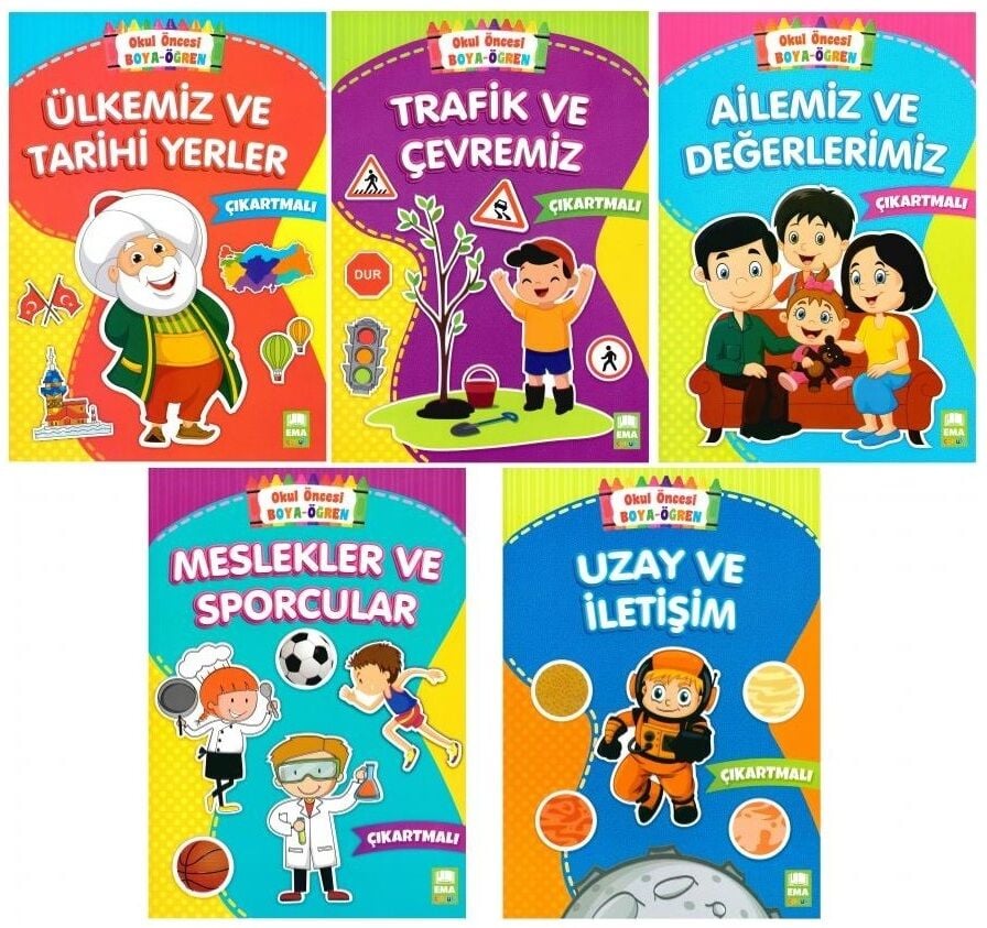 Ema Çocuk Okul Öncesi Boyaöğren 1-5