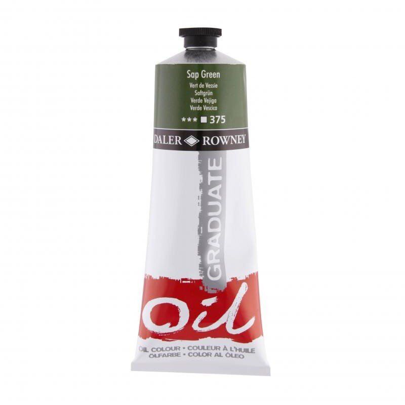 Daler Rowney Graduate Yağlı Boya Grad Oil 200 Ml Sap Green