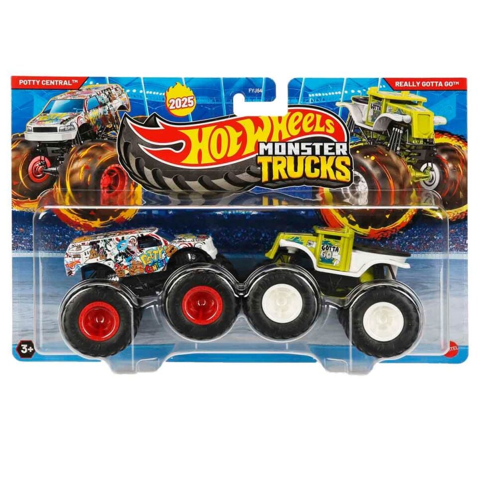 Mlt Hot Wheels Monster Trucks İkili 1.64 Arabalar