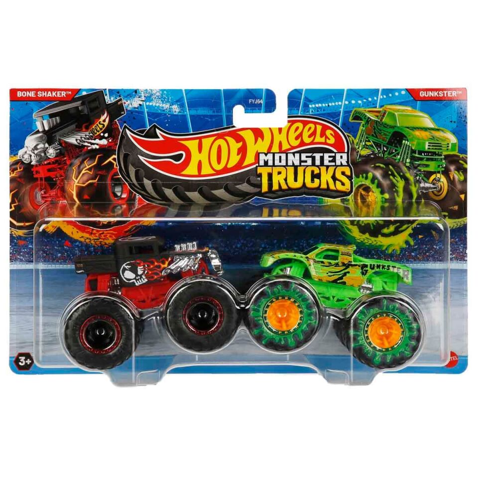 Mlt Hot Wheels Monster Trucks İkili 1.64 Arabalar