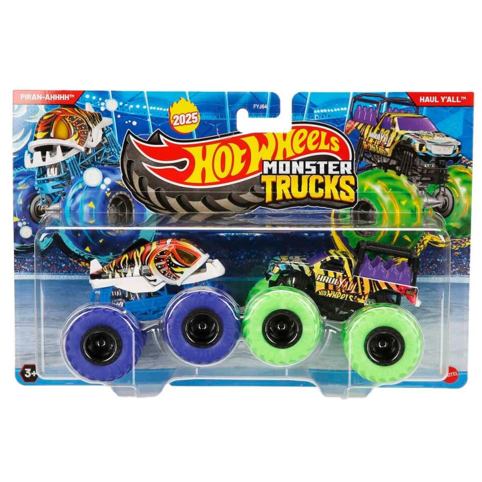 Mlt Hot Wheels Monster Trucks İkili 1.64 Arabalar