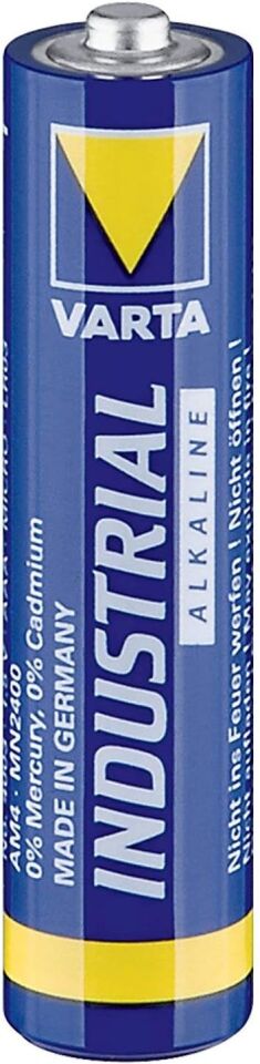 Varta Endüstriyel Alkalin İnce Pil AAA 10 Lu Paket