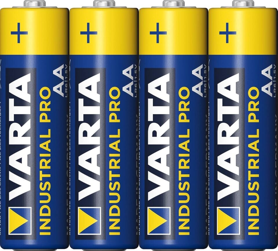 Varta Endüstriyel Alkalin Kalem Pil AA 4 Lü Paket