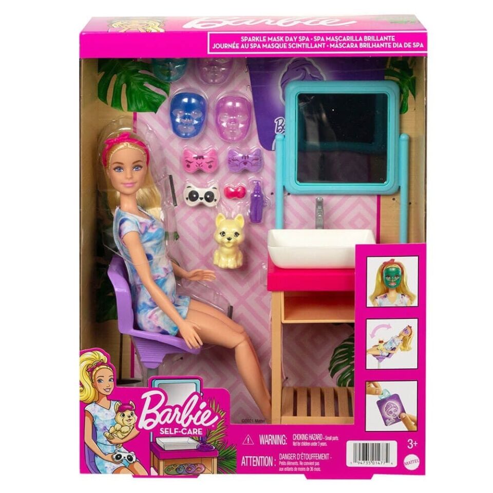 Barbie Işıltı Dolu Spa Oyun Seti