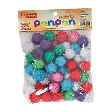 Mikro Pgc-20 20 Mm Simli Ponpon 100 Ad