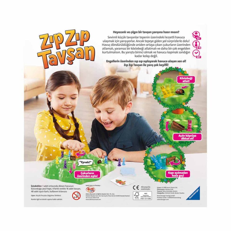 Ravensburger Zıp Zıp Tavşan  