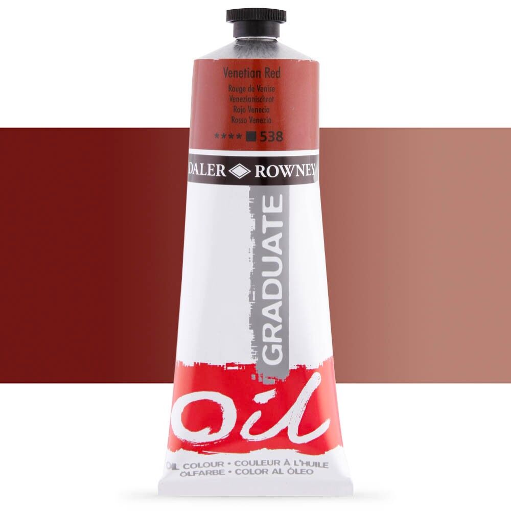 Daler Rowney Graduate Yağlı Boya Grad Oil 200 Ml Venetian Red