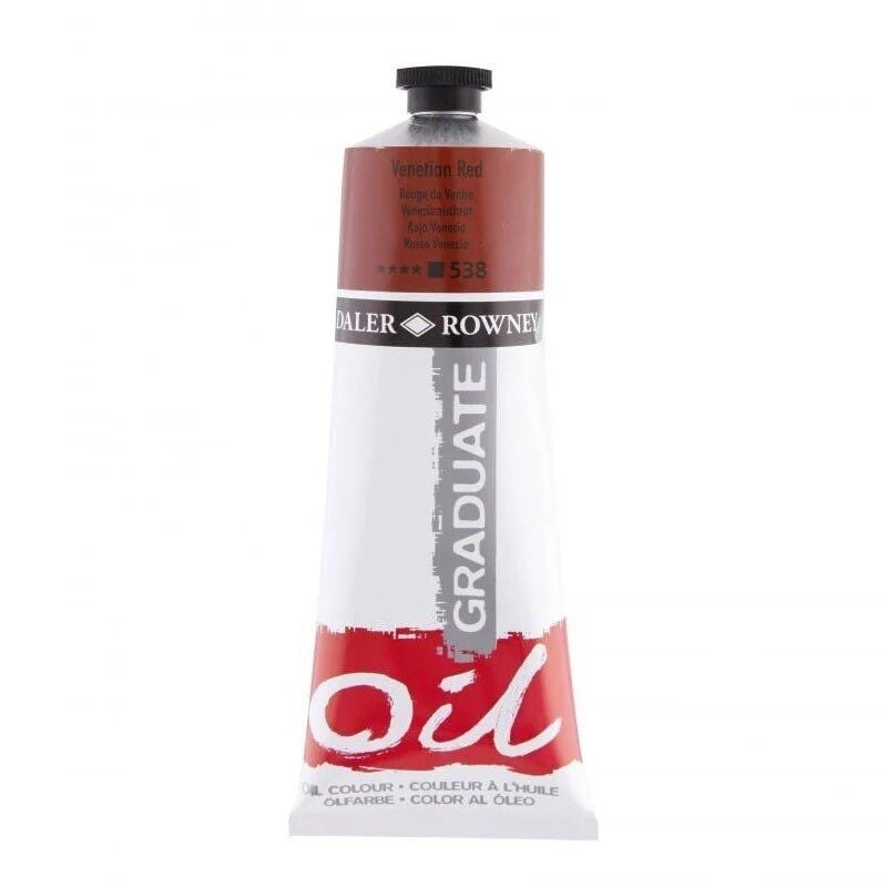 Daler Rowney Graduate Yağlı Boya Grad Oil 200 Ml Venetian Red