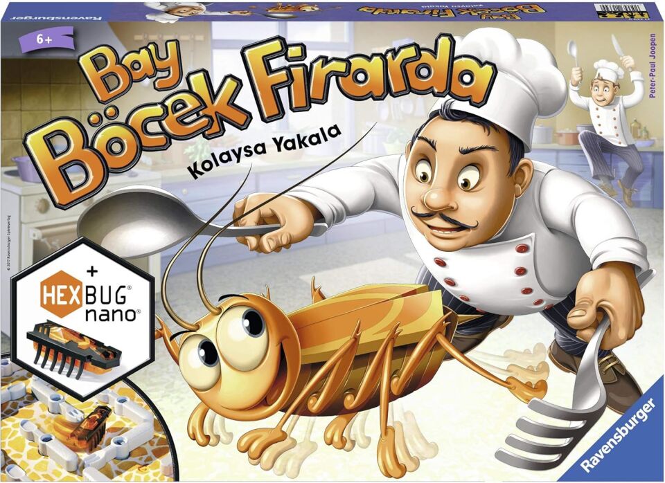 Ravensburger Puzzle Bay Böcek Firarda 4 Kutu Oyunu