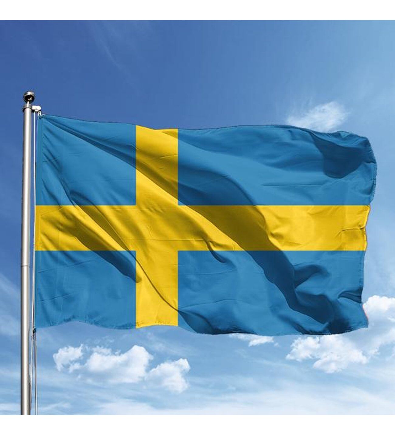 Buket 50x75 Cm İsveç Bayrağı