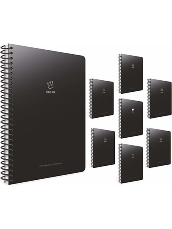 Gıpta Kıngs Book Spiralli Pp Kapak Defter A4 100 Yaprak Kareli