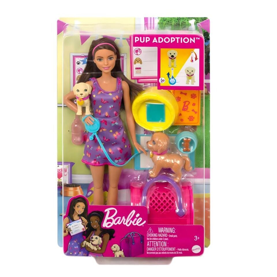 Barbie Ve Köpekcikleri Oyun Seti