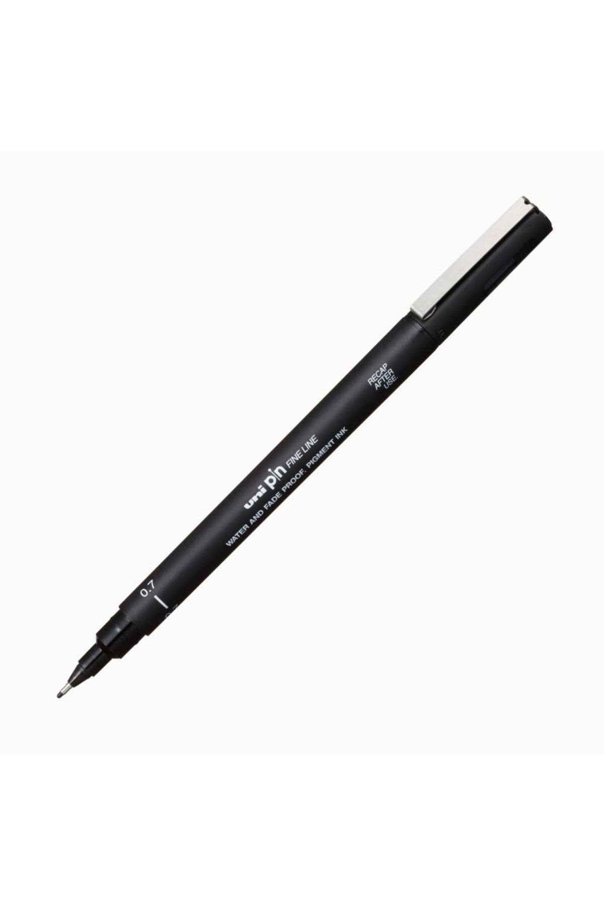 Uni Pin 0.7 Fine Line Akrilik Uçlu Kalem Siyah