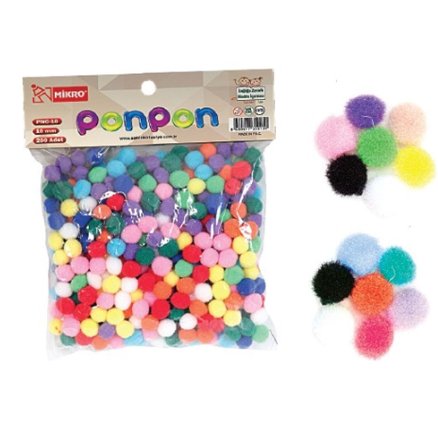 Mikro Pnc-10 10 Mm Ponpon 200 Ad