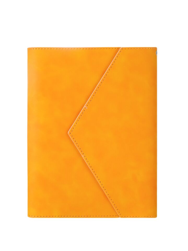 Victoria'S Journals Muse Vegan Deri Organizer Defter A5 Değişebilen İç 120 Gr 96 Yaprak Kutulu Turuncu