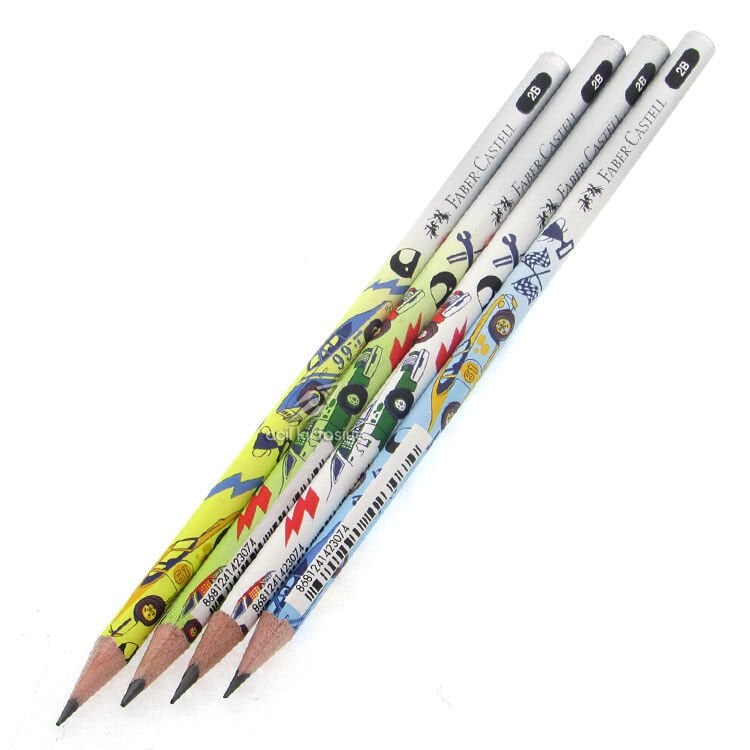 Faber-Castell Arabalar Kurşun Kalem 2B