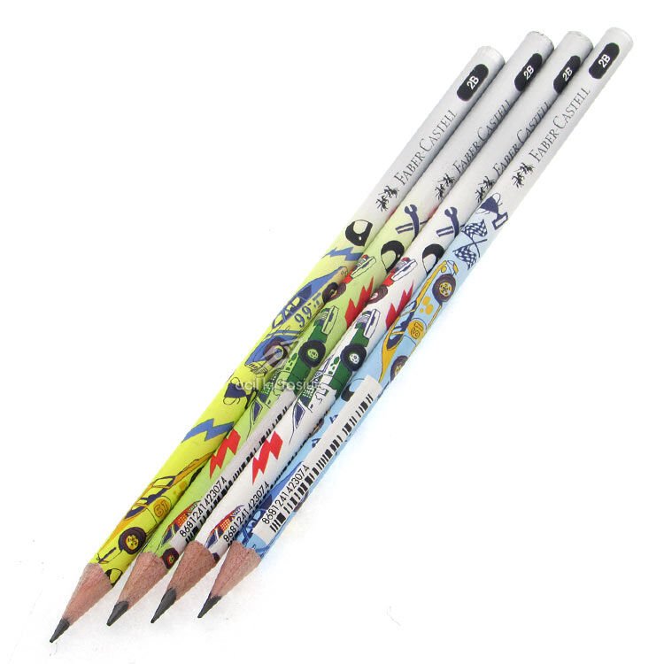 Faber-Castell Arabalar Kurşun Kalem 2B