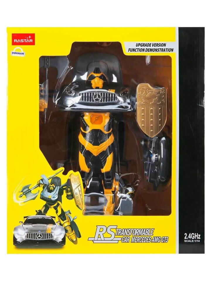 Sun-Ras-R/C 1/14 F/F Mercedes Benz Gt3 Dönüşebilen