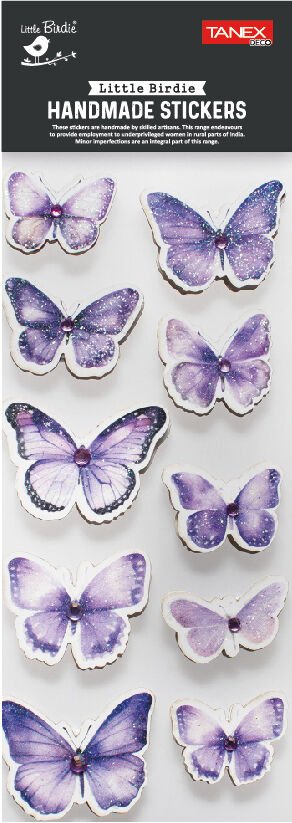 Tanex Tnx-28043 Handmade Taşlı Kelebek-3 Serisi