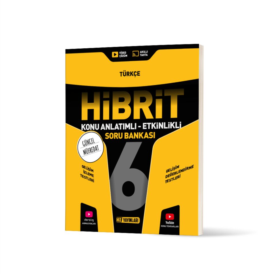 Hız 6 Türkçe Soru Bankası Hibrit
