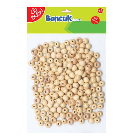 Bu-Bu Yuvarlak Natural Boncuk Karışık